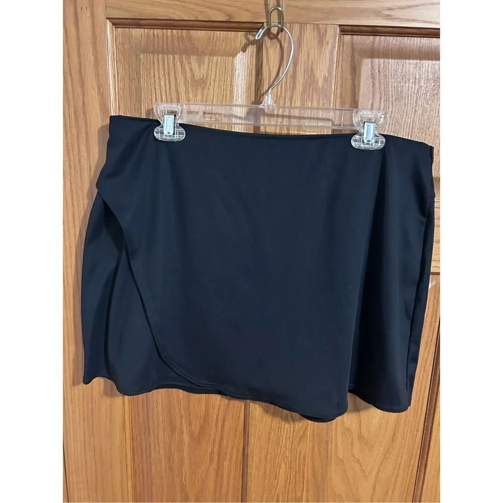 BALEAF Women's Plus Size 2XL NWT Black Tennis Golf Activewear Athletic Skorts